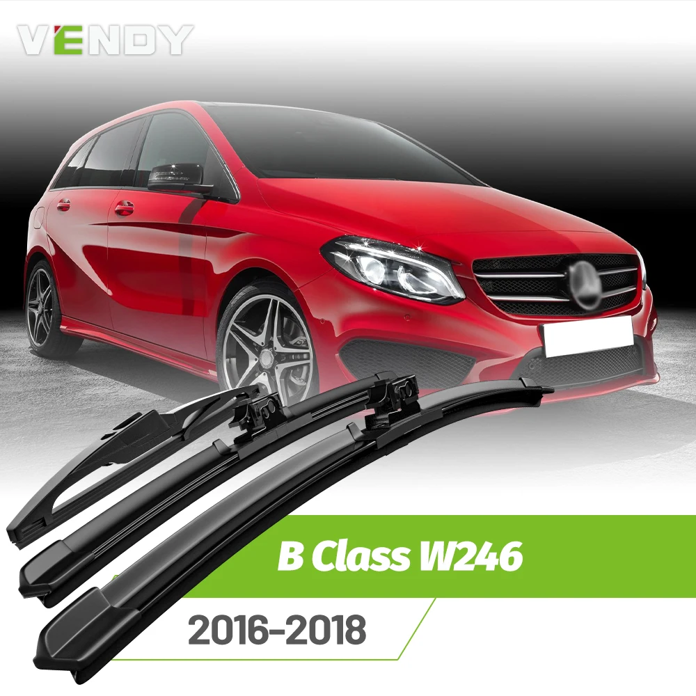 Front & Rear Wiper Blades Set For Mercedes-Benz B Class W246 2016-2018 Windshield Windscreen Window Rain Brushes 24"+19"+10"
Front & Rear Wiper Blades Set For Mercedes-Benz B Class W246 2016-2018 Windshield Windscreen Window Rain Brushes 24"+19"+10"