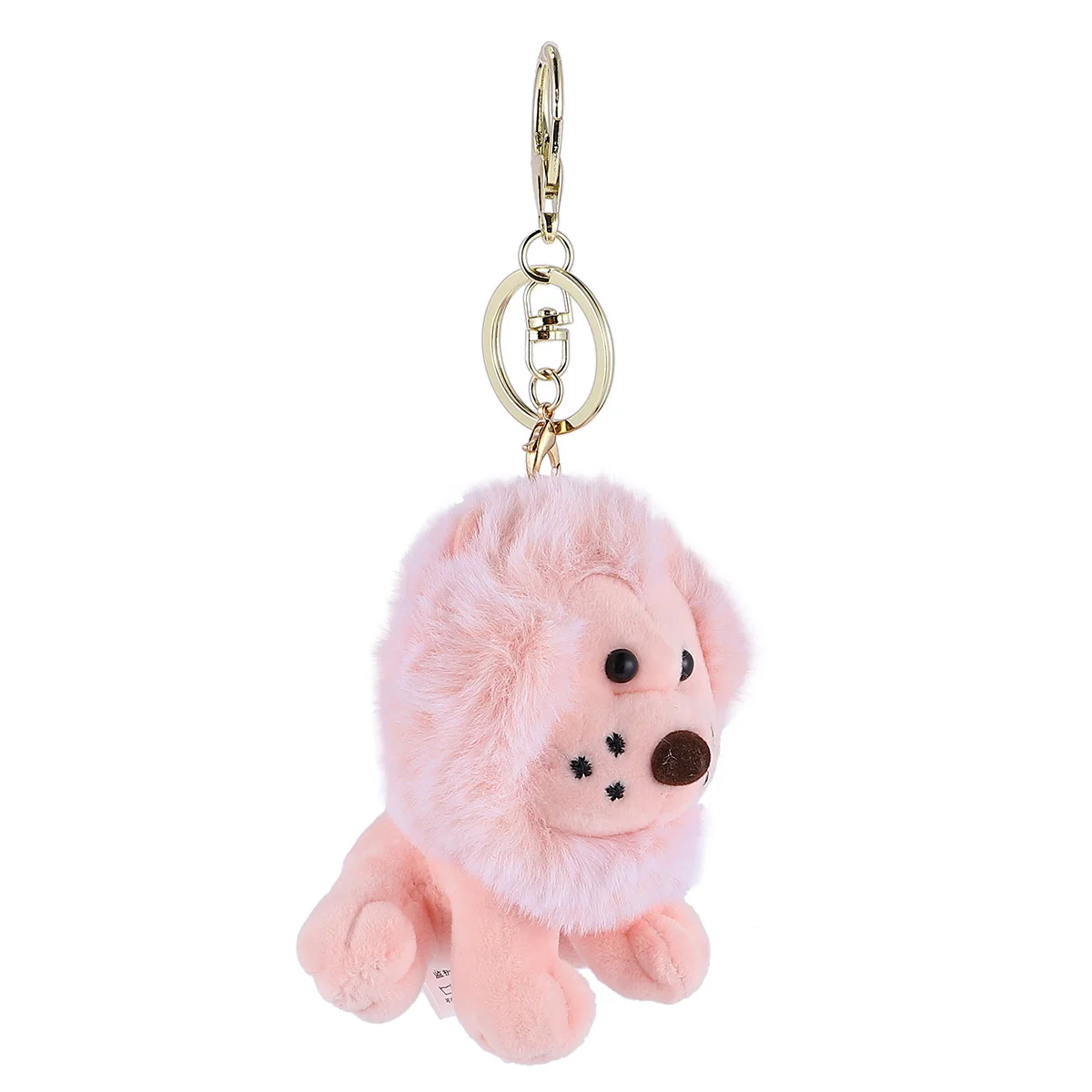 Plush Keychain Long-lasting Lion Ring Eye-catching Holder Bag Pendant Decorative Unique
Plush Keychain Long-lasting Lion Ring Eye-catching Holder Bag Pendant Decorative Unique
