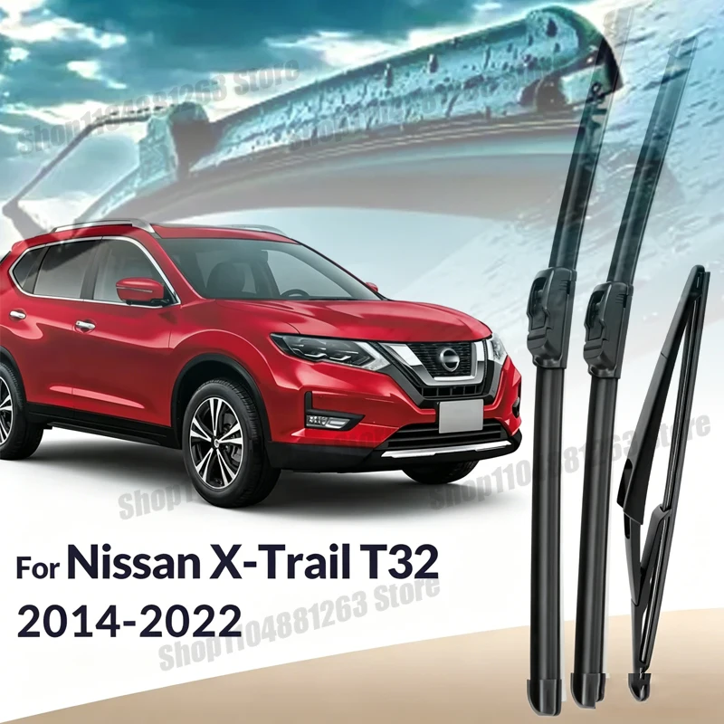 Front & Rear Wiper Blades For Nissan X-Trail T32 2014-2022 2015 2016 2017 Wiper Windshield Windscreen Window Brushes 26"+17"+12"
Front & Rear Wiper Blades For Nissan X-Trail T32 2014-2022 2015 2016 2017 Wiper Windshield Windscreen Window Brushes 26"+17"+12"