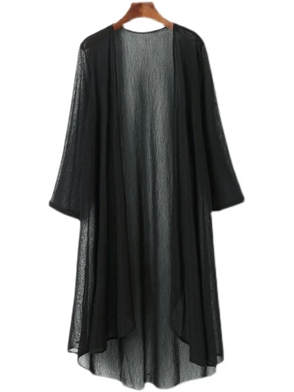 2026 New Ice Silk Long Shawl Summer Skirt Top Mid-Length Outerwear Sunscreen Chiffon Open Cardigan Thin Fashionable Commute S...
2026 New Ice Silk Long Shawl Summer Skirt Top Mid-Length Outerwear Sunscreen Chiffon Open Cardigan Thin Fashionable Commute S...