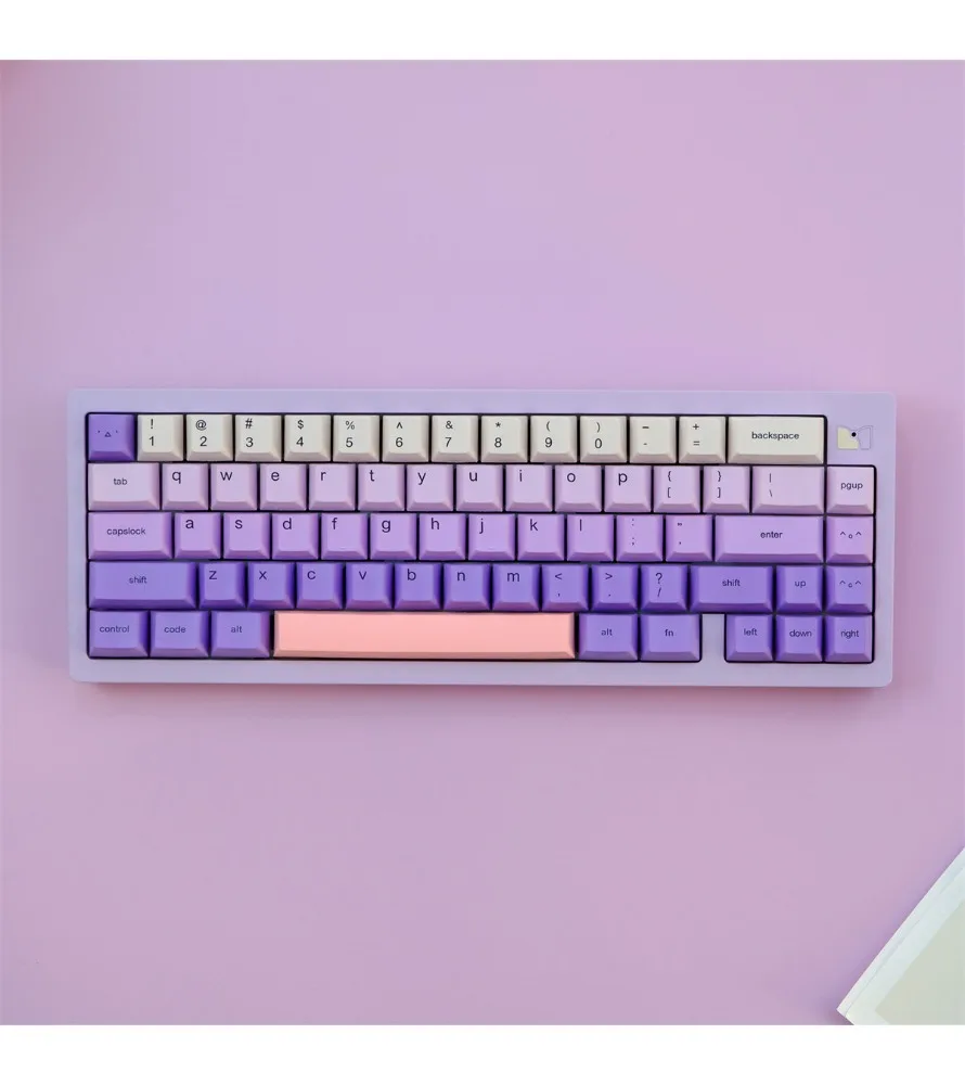 Keycap sublimation mechanical keyboard suitable for customization cute keycap 129 keys PBT original height
Keycap sublimation mechanical keyboard suitable for customization cute keycap 129 keys PBT original height