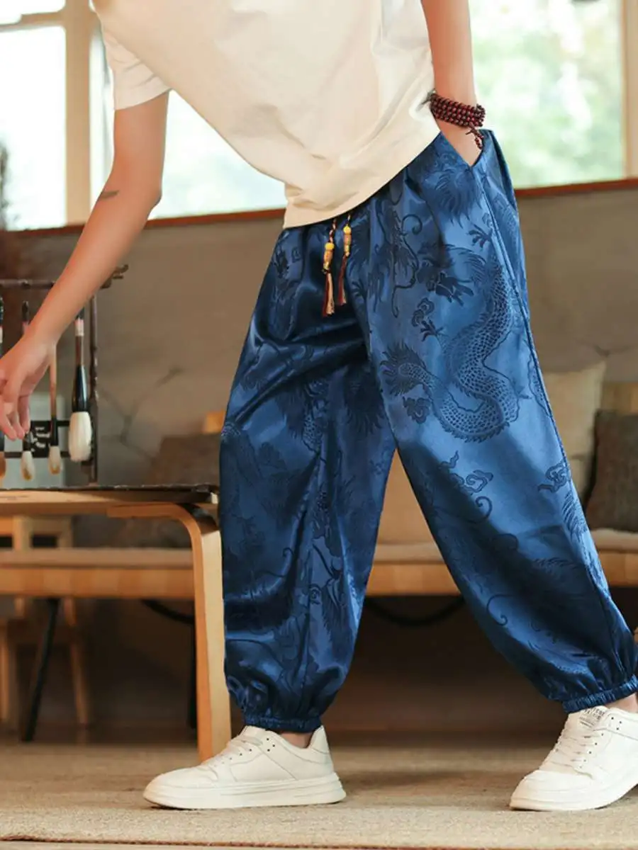 Модные мужские брюки из ледяного шелка, комплект из девяти предметов, свободный крой, повседневные, больших размеров, новые, модные брюки-кароты, свободные брюки
Модные мужские брюки из ледяного шелка, комплект из девяти предметов, свободный крой, повседневные, больших размеров, новые, модные брюки-кароты, свободные брюки