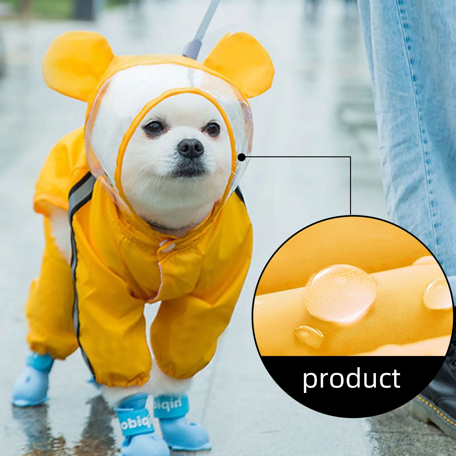 Dog Raincoat Covers Small Jacket for Large Dogs Hooded Pet Waterproof Raincoats The
Dog Raincoat Covers Small Jacket for Large Dogs Hooded Pet Waterproof Raincoats The