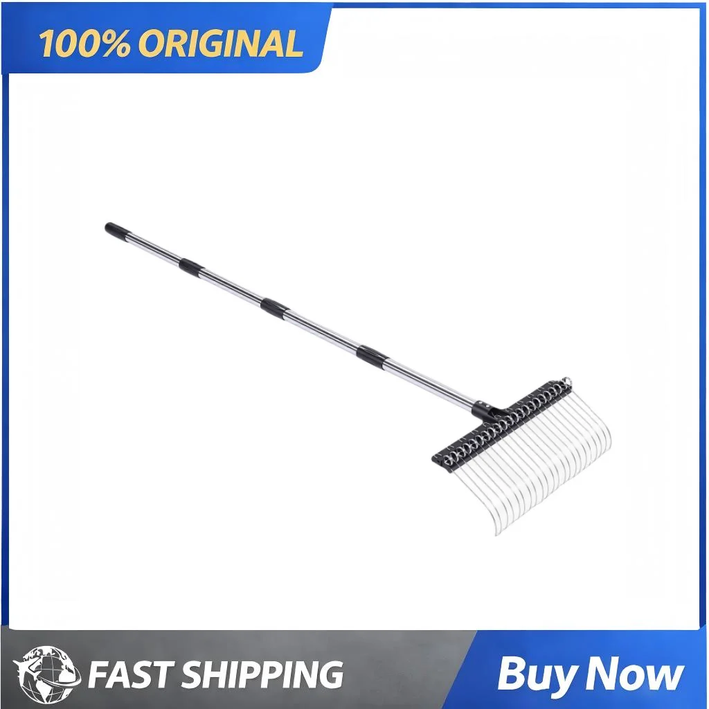 Gardening Metal Leaf Rake 1361g Leaf Cleanup Rake Ergonomic Design ABS plastic head Yard Farm Outdoor Landscape Maintenance Tool
Gardening Metal Leaf Rake 1361g Leaf Cleanup Rake Ergonomic Design ABS plastic head Yard Farm Outdoor Landscape Maintenance Tool