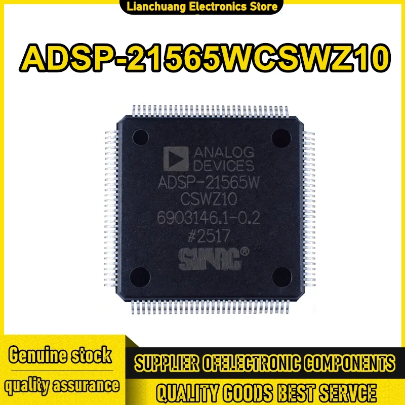 ADSP-21565WCSWZ10 ADSP-21565W QFP-120 IC Chip 100% New Original in stock
ADSP-21565WCSWZ10 ADSP-21565W QFP-120 IC Chip 100% New Original in stock