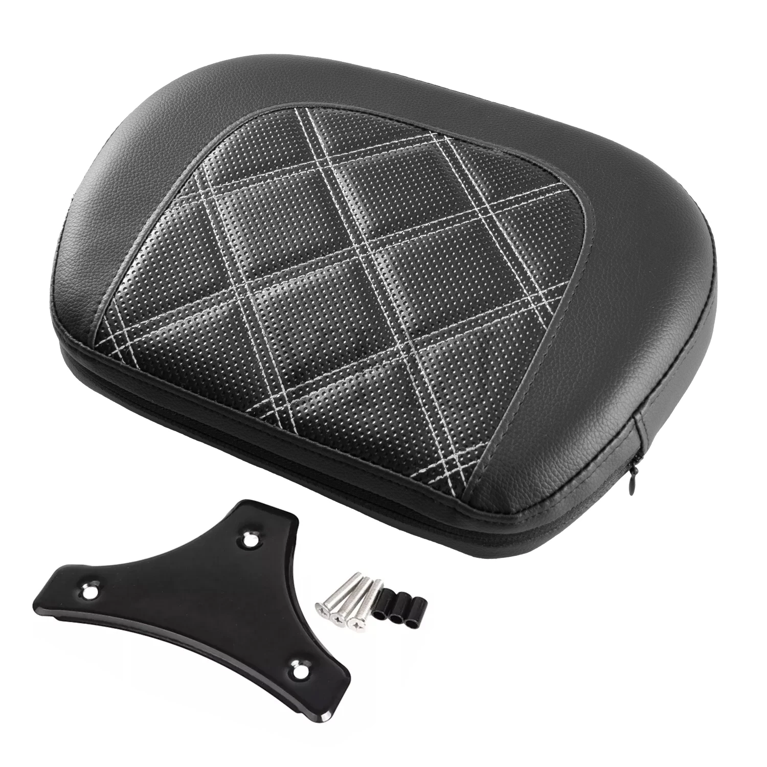 Black Bracket Passenger Sissy Bar Backrest Pad For Harley Motorcycle Touring CVO Street Bob Road King Electra Glide 1997-2024
Black Bracket Passenger Sissy Bar Backrest Pad For Harley Motorcycle Touring CVO Street Bob Road King Electra Glide 1997-2024