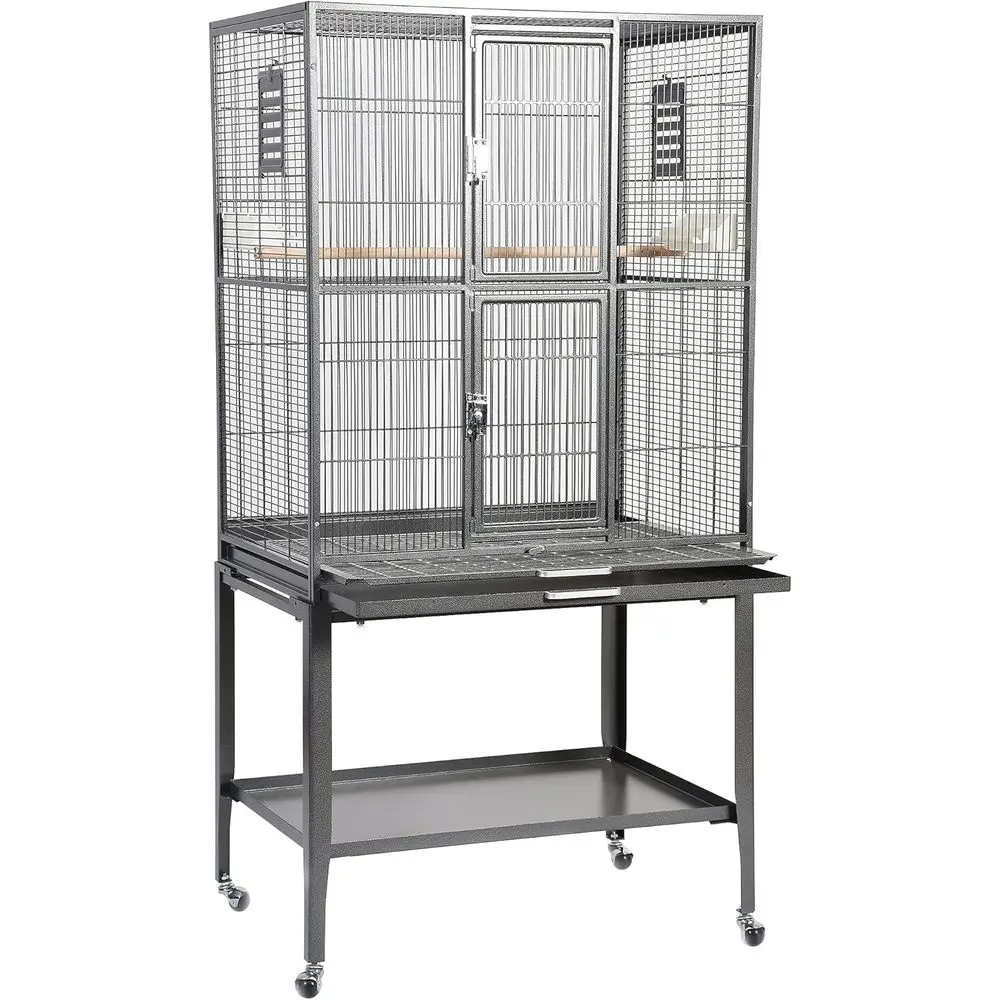 Large Spacious Metal Cage for Small Pets: Ideal for Sugar Gliders, Chinchillas, Squirrels, and More
Large Spacious Metal Cage for Small Pets: Ideal for Sugar Gliders, Chinchillas, Squirrels, and More