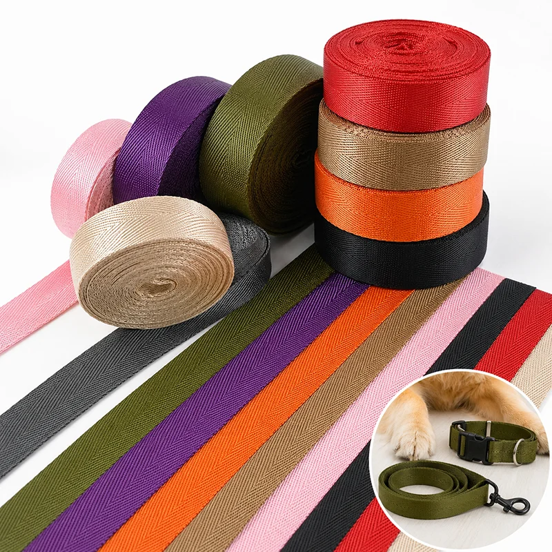 10Meters 25mm 1mm Thick Colorful Nylon Webbing Tape for Pet Collar Leash Harness Dog Safety Strap Woven Ribbon Band Adjustable
10Meters 25mm 1mm Thick Colorful Nylon Webbing Tape for Pet Collar Leash Harness Dog Safety Strap Woven Ribbon Band Adjustable