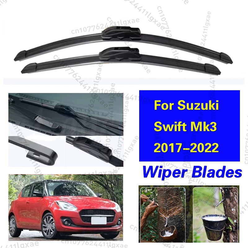Car Front Wiper Blade For Suzuki Swift Mk3 A2L 2017-2022 Windscreen Windshield Windows Wipers Accessories 2019 2020 2021 20"+19"
Car Front Wiper Blade For Suzuki Swift Mk3 A2L 2017-2022 Windscreen Windshield Windows Wipers Accessories 2019 2020 2021 20"+19"