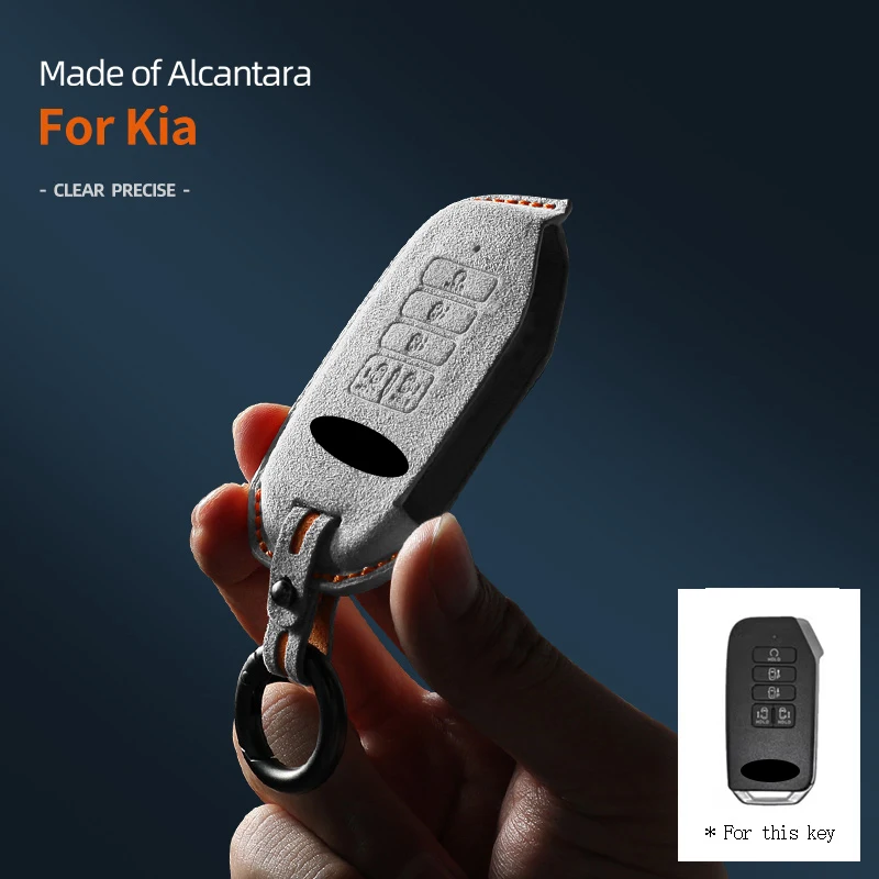 Чехол для автомобильного ключа из алькантары для KIA K7 K8 V6 2022 EV6 2022 DL3 K5 для Kia Carnival Sedona 2021 Sorento MQ4
Чехол для автомобильного ключа из алькантары для KIA K7 K8 V6 2022 EV6 2022 DL3 K5 для Kia Carnival Sedona 2021 Sorento MQ4
