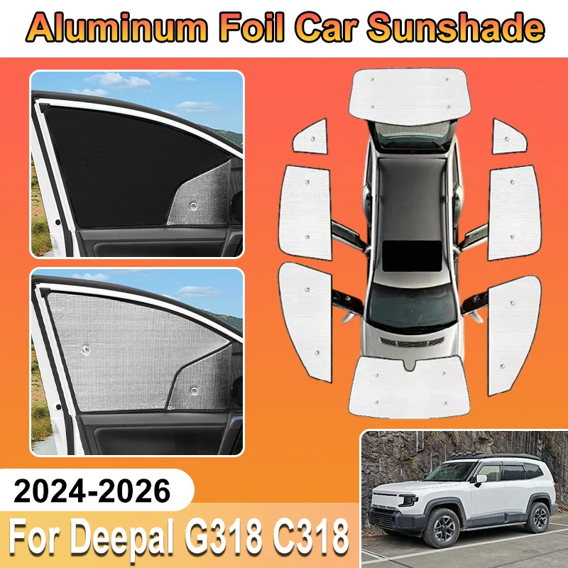 For Deepal G318 Accessories C318 2024 2025 2026 Car Al Foil Sun Shade Window Covers Aluminium Foil UV Protector Auto Accessorios
For Deepal G318 Accessories C318 2024 2025 2026 Car Al Foil Sun Shade Window Covers Aluminium Foil UV Protector Auto Accessorios