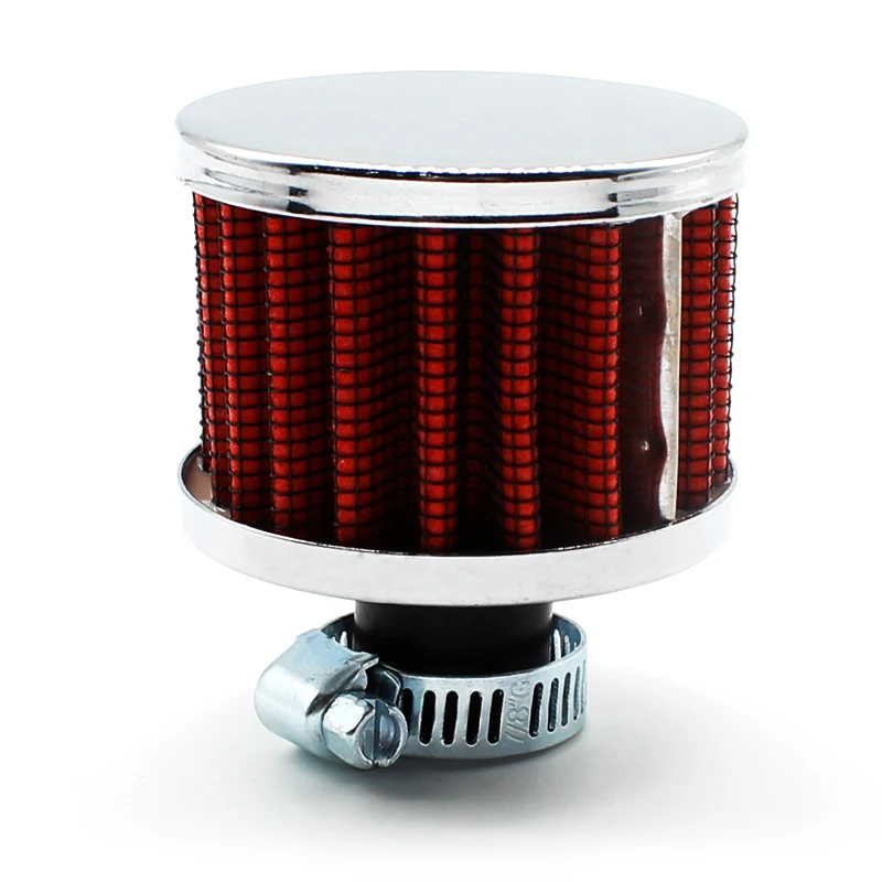 1PCS 12mm Air Filters Universal Red High Flow Racing Small Motorcycle Turbo Cold Air Intake Filter Turbo Vent Crankcase Breather
1PCS 12mm Air Filters Universal Red High Flow Racing Small Motorcycle Turbo Cold Air Intake Filter Turbo Vent Crankcase Breather