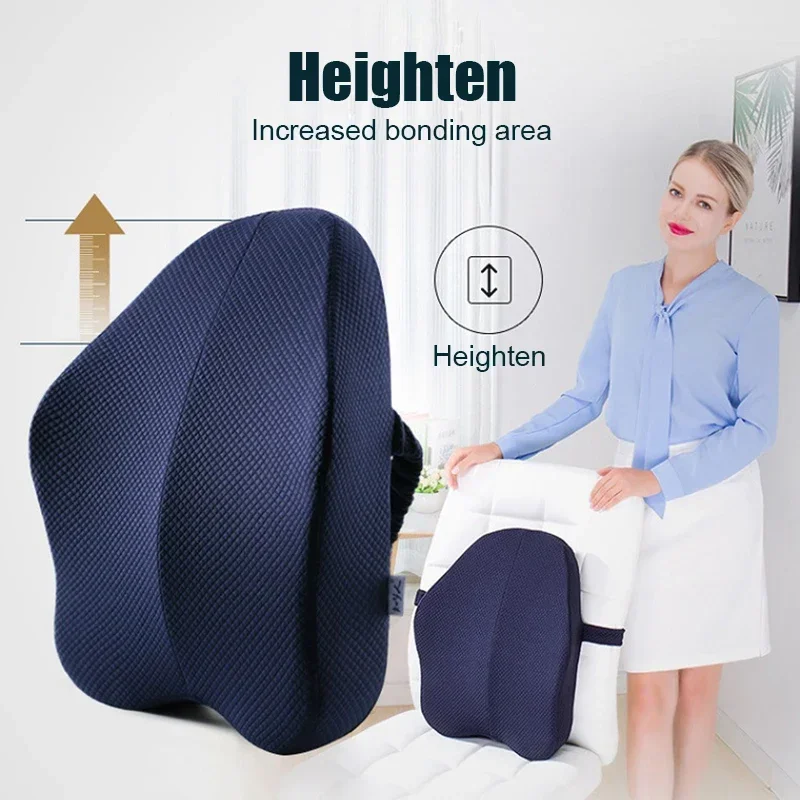 Memory Foam Seat Cushion Orthopedic Pillow Coccyx Chair Office Cushion Support Back Waist Cushion Car Seat Hip massage Sets
Memory Foam Seat Cushion Orthopedic Pillow Coccyx Chair Office Cushion Support Back Waist Cushion Car Seat Hip massage Sets