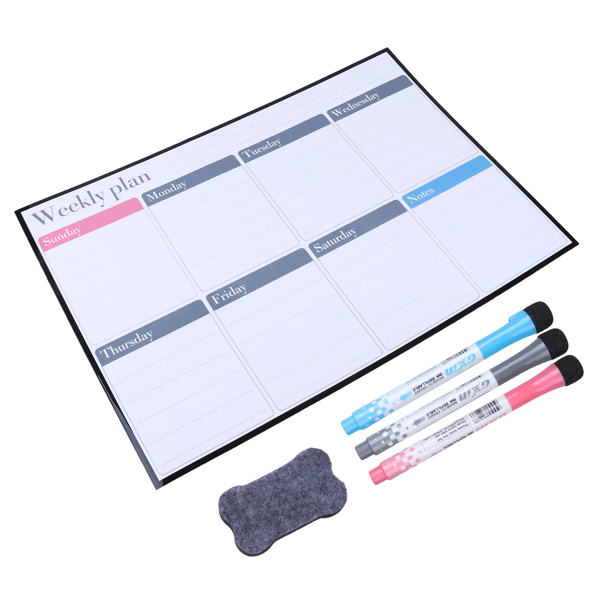 Magnetic Whiteboard Calendar Refrigerator Stickers Weekly Schedule Memo Dry Erase Board Flexible Dry Erase Board PET
Magnetic Whiteboard Calendar Refrigerator Stickers Weekly Schedule Memo Dry Erase Board Flexible Dry Erase Board PET
