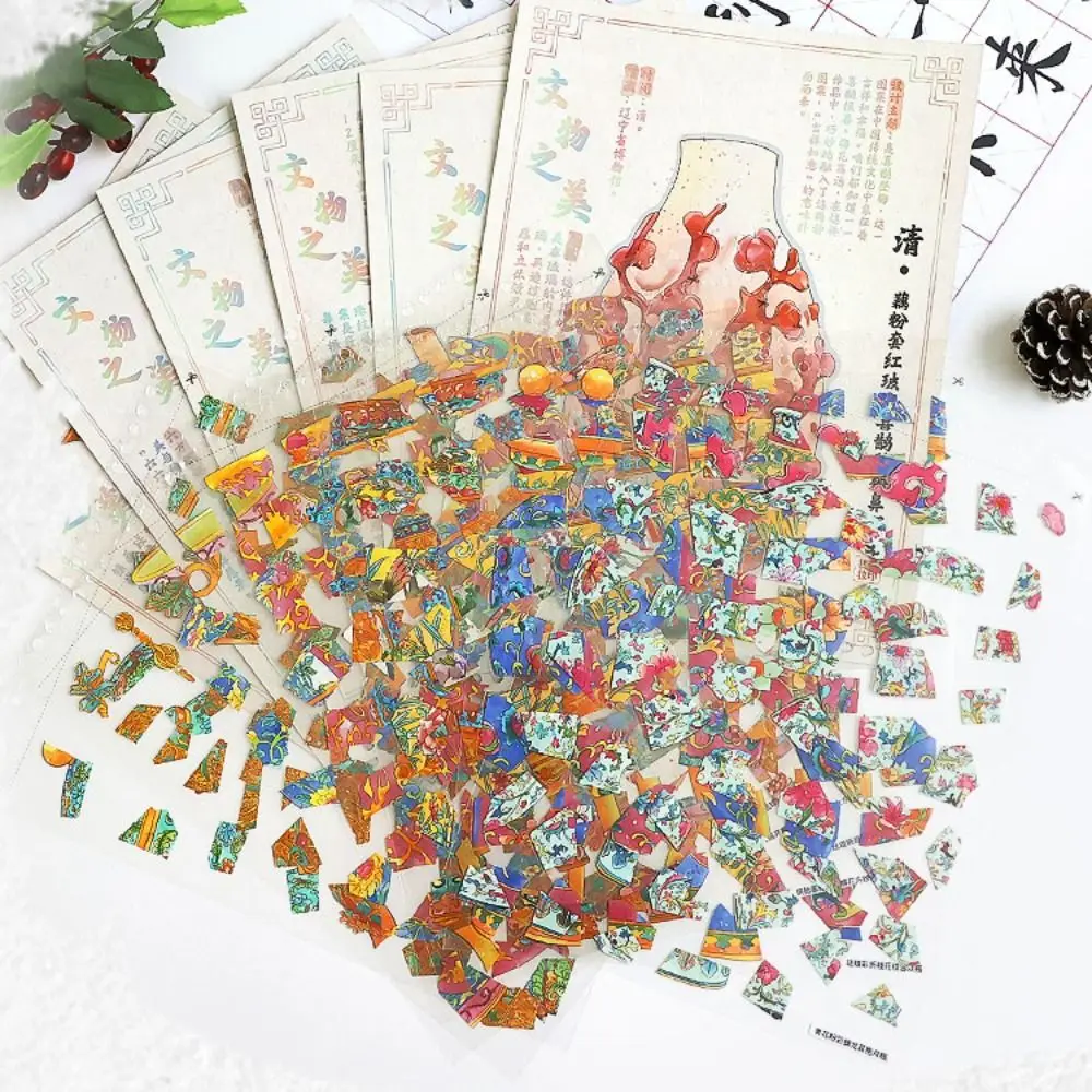 New PET Cultural Relic Restoration Collection Miniature Antique Sticker Book 3D Handmade Landscape Stickers
New PET Cultural Relic Restoration Collection Miniature Antique Sticker Book 3D Handmade Landscape Stickers