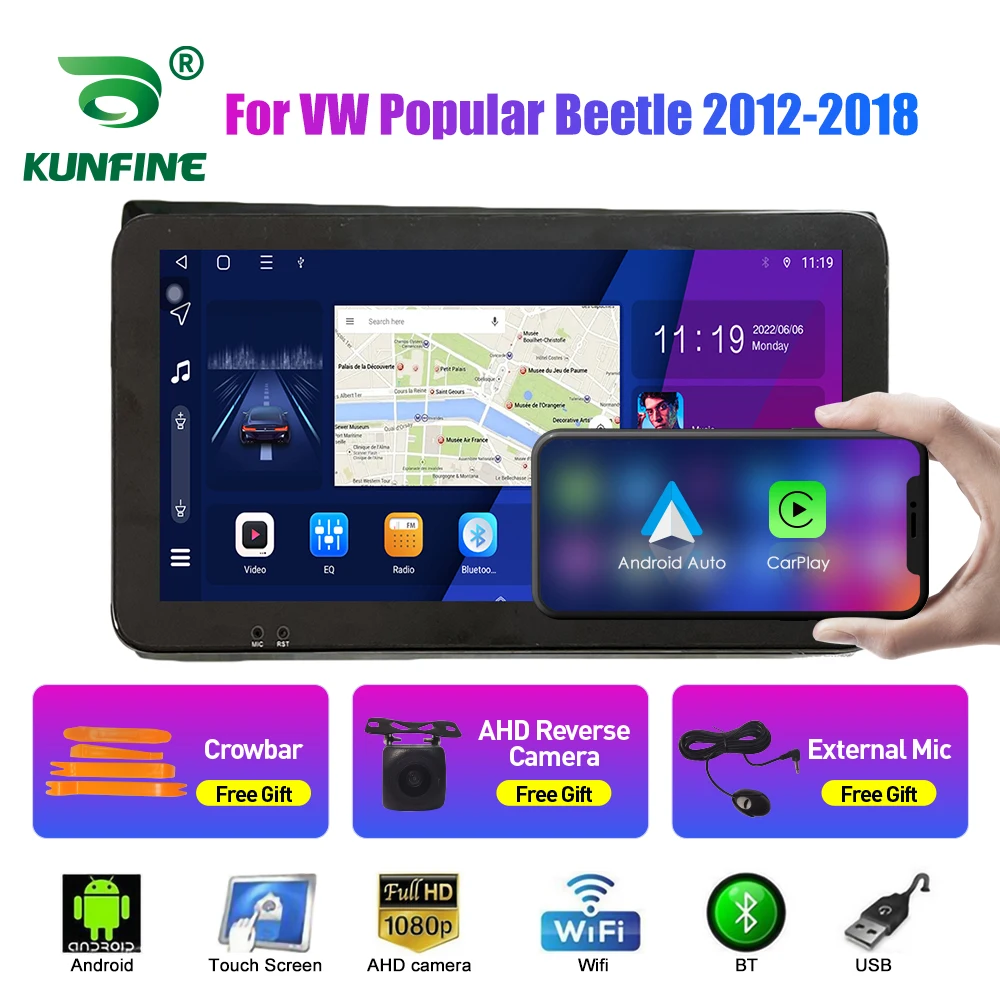 10,33-дюймовый автомобильный радиоприемник для VW Popular Beetle 2Din Android, восьмиядерный автомобильный стерео DVD, GPS-навигатор, плеер QLED, экран Carplay
10,33-дюймовый автомобильный радиоприемник для VW Popular Beetle 2Din Android, восьмиядерный автомобильный стерео DVD, GPS-навигатор, плеер QLED, экран Carplay