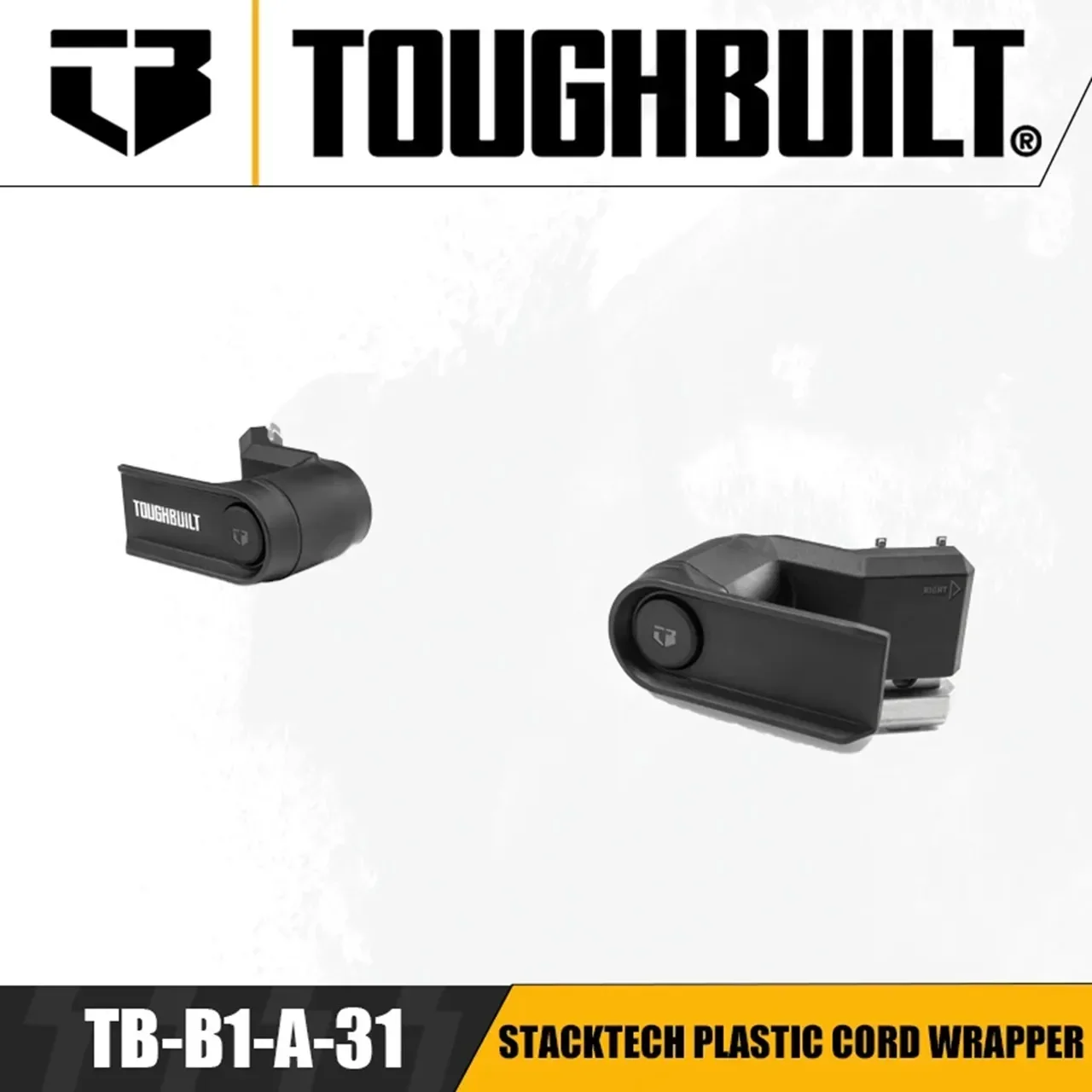 TOUGHBUILT STACKTECH Plastic Cord Wrapper Stackable ToolBox Special Cord Winder Fixed Wire Rope Organizer Accessories TB-B1-A-3
TOUGHBUILT STACKTECH Plastic Cord Wrapper Stackable ToolBox Special Cord Winder Fixed Wire Rope Organizer Accessories TB-B1-A-3