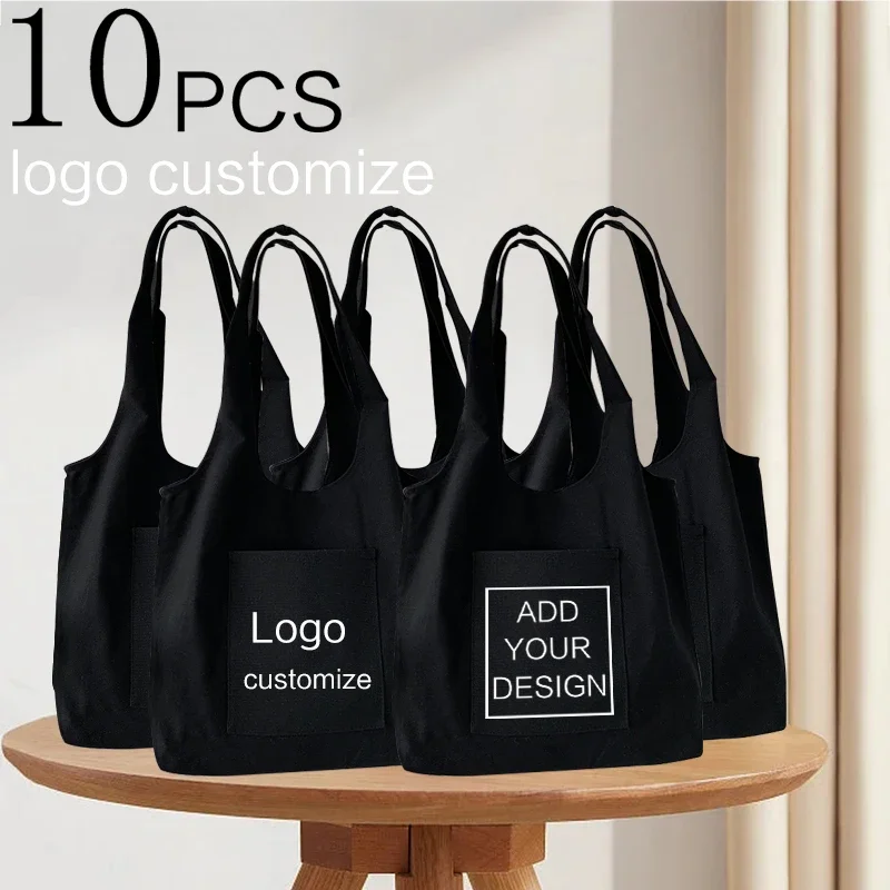 10PCS Custom Woman Shopping Bag Foldable Shoulder Bags Trend Tote Bag Luxury Casual Fashion Handbag Commuter Ladies Vest Bags
10PCS Custom Woman Shopping Bag Foldable Shoulder Bags Trend Tote Bag Luxury Casual Fashion Handbag Commuter Ladies Vest Bags