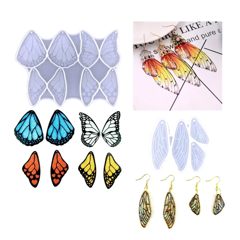 Butterfly /dragonfly /Angel Wing Decor Earring Silicone Mold for Epoxy Resin Diy Craft Backpacks Pendant Ornament Jewelry Making
Butterfly /dragonfly /Angel Wing Decor Earring Silicone Mold for Epoxy Resin Diy Craft Backpacks Pendant Ornament Jewelry Making