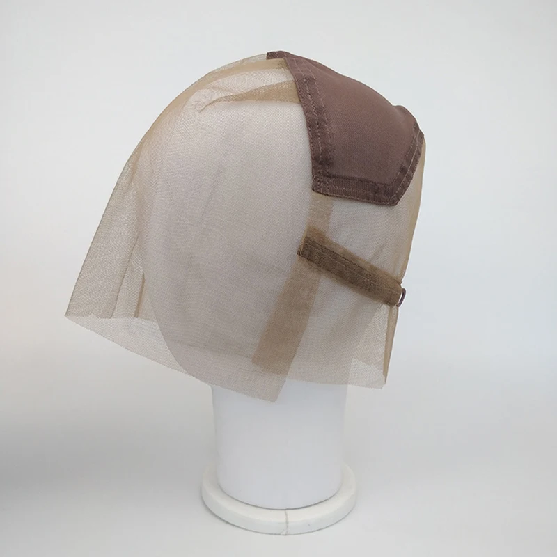Brown/Beige Full Lace Wig Cap For Making Wig With Adjustable Stretch Straps And Guide Line Wigs Lace Cap
Brown/Beige Full Lace Wig Cap For Making Wig With Adjustable Stretch Straps And Guide Line Wigs Lace Cap