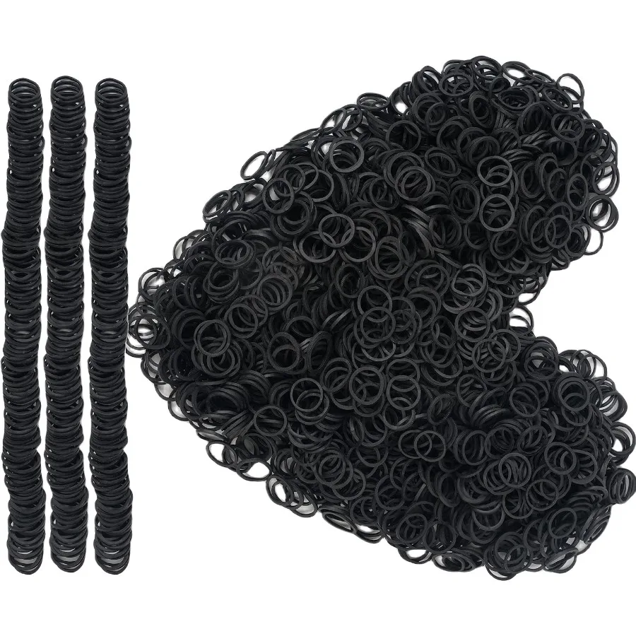 Rubber Bands mini 2000pcs rubber band black 0.5ih small Rubber Band Mini Soft Elastic Bands for Braids Diameter 13mm rubber ban
Rubber Bands mini 2000pcs rubber band black 0.5ih small Rubber Band Mini Soft Elastic Bands for Braids Diameter 13mm rubber ban