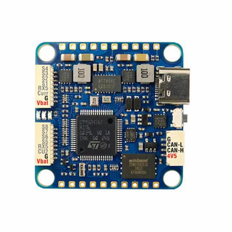 Ежедневный контроллер полета H7A3-SLIM STM32H7A3RIT6 Встроенный Baro OSD Blackbox 2-8S Lipo для дрона X8 RC FPV Racing Drone
Ежедневный контроллер полета H7A3-SLIM STM32H7A3RIT6 Встроенный Baro OSD Blackbox 2-8S Lipo для дрона X8 RC FPV Racing Drone