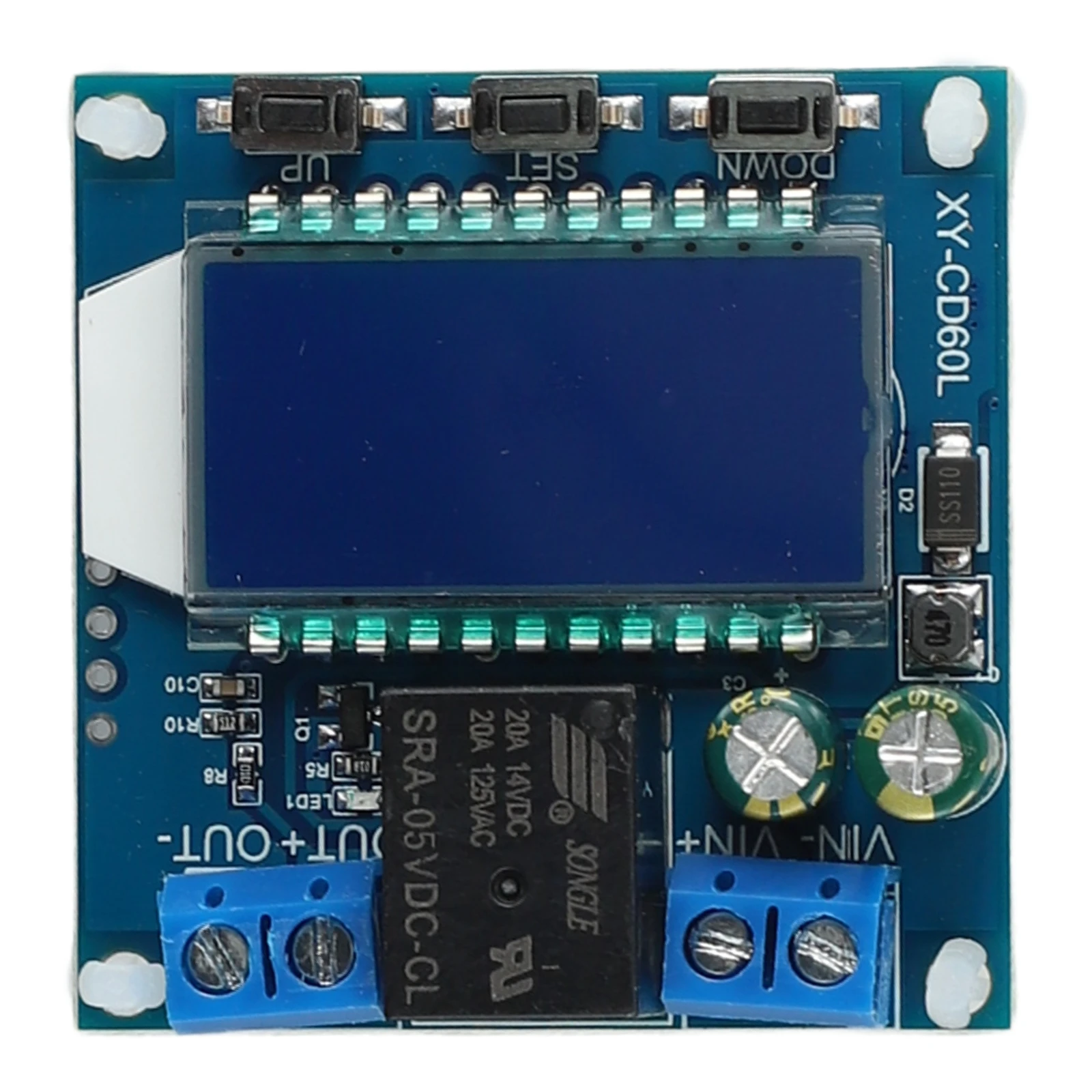 6-60V Control Module Adjustable Parameters Fixing Overload Low Voltage Plastic Protects The Load Control LCD Screen
6-60V Control Module Adjustable Parameters Fixing Overload Low Voltage Plastic Protects The Load Control LCD Screen