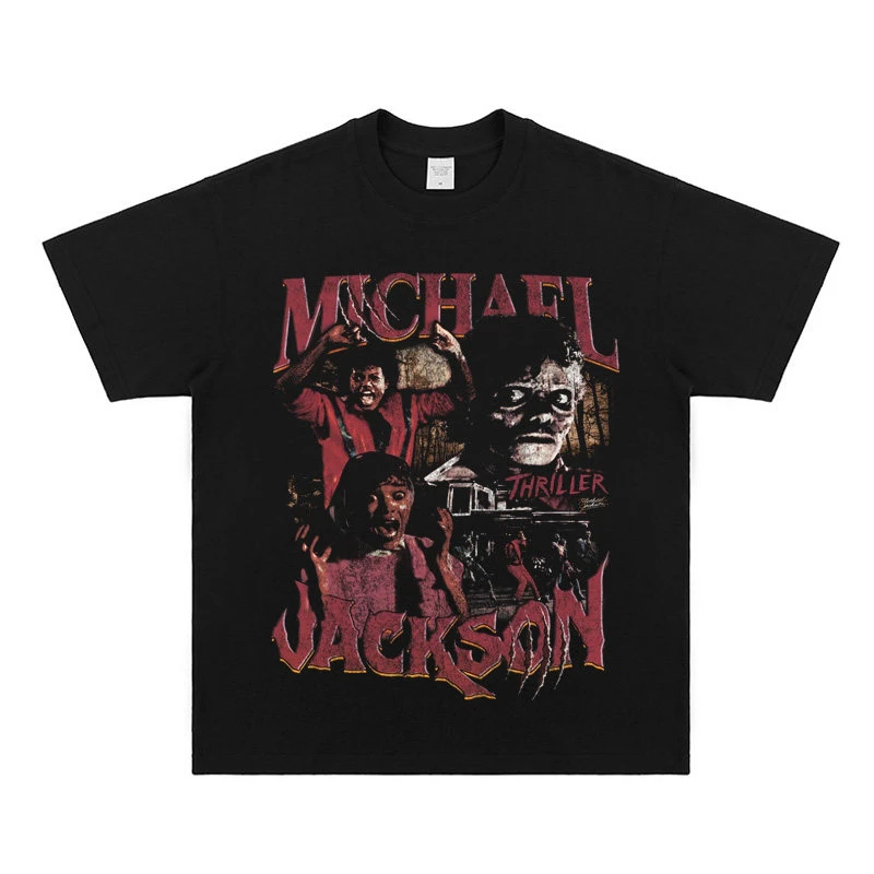 Michael Jackson MICHAEL JACKSON TEE Printed Short Sleeve American Heavyweight Cotton T-Shirt
Michael Jackson MICHAEL JACKSON TEE Printed Short Sleeve American Heavyweight Cotton T-Shirt