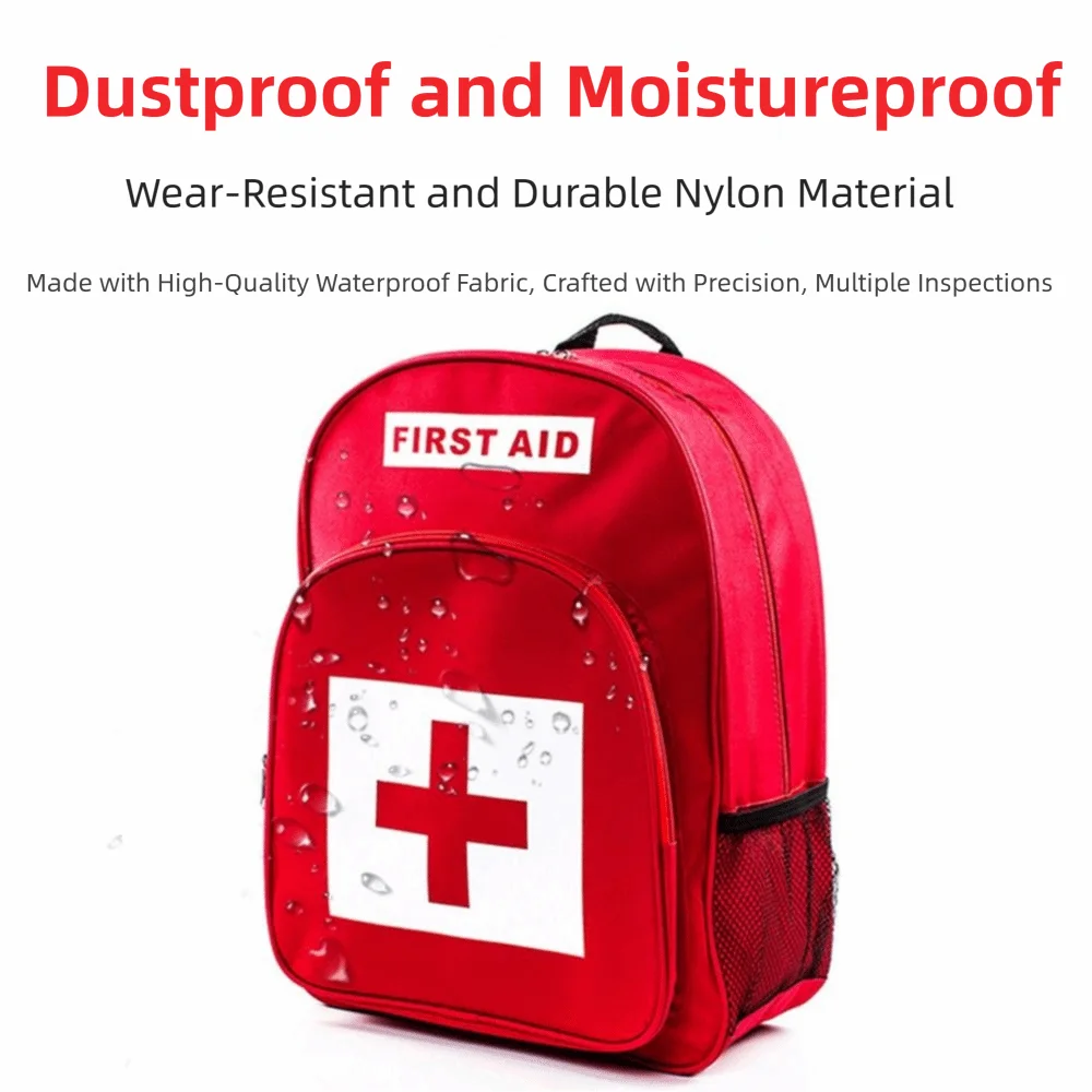 Empty Emergency Medicine Backpack Anti-Scratch Large Capacity Outdoor Rescue Bags Red Wear-Resistant First Responder Trauma Bags
Empty Emergency Medicine Backpack Anti-Scratch Large Capacity Outdoor Rescue Bags Red Wear-Resistant First Responder Trauma Bags