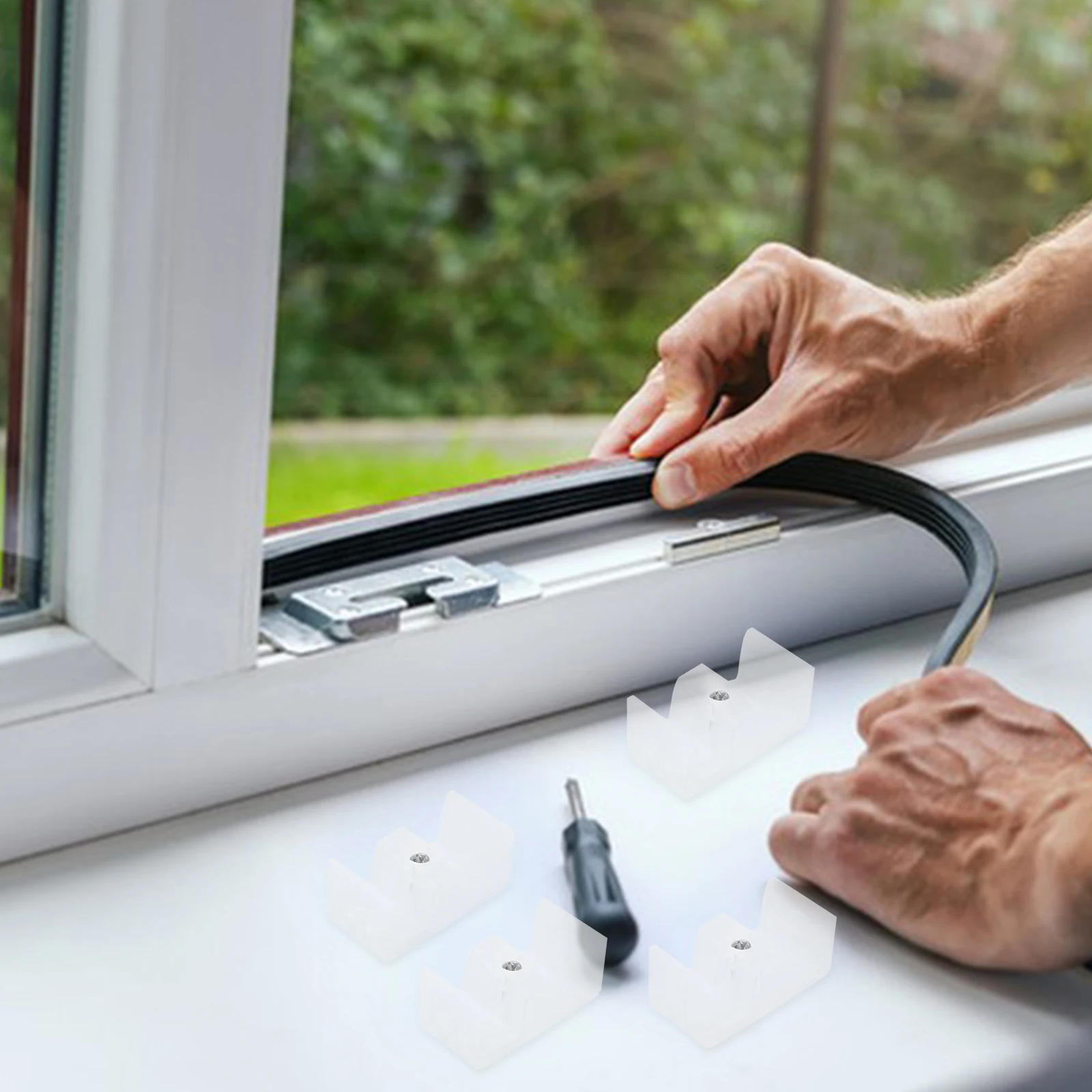 4pcs Shower Door Collision Blocks Silicone Anti-collision Bumpers for Glass Sliding Doors Durable Waterproof for Bathroom 
4pcs Shower Door Collision Blocks Silicone Anti-collision Bumpers for Glass Sliding Doors Durable Waterproof for Bathroom