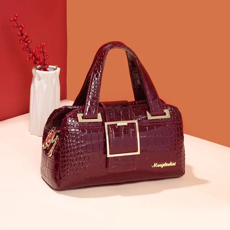 Crocodile Pattern Middle-Aged Women's Bag 2021 New Fashion Leather Handbag Shoulder Messenger Bag Large Capacity Trendy Bags
Crocodile Pattern Middle-Aged Women's Bag 2021 New Fashion Leather Handbag Shoulder Messenger Bag Large Capacity Trendy Bags