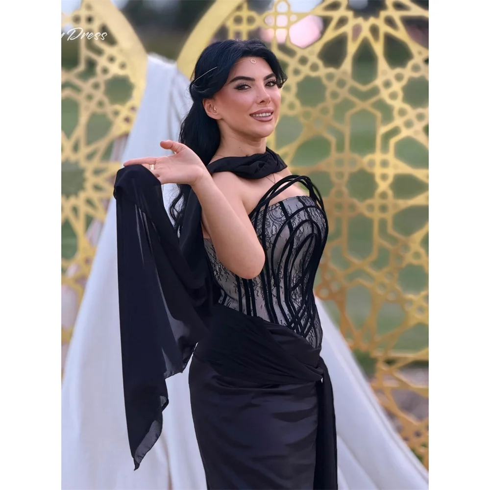 Lucy Lace Halter black Straight Evening Dress 2026 Prom Dress Elegant Luxury Formal Women's Cutout Customized Robes de Soirée
Lucy Lace Halter black Straight Evening Dress 2026 Prom Dress Elegant Luxury Formal Women's Cutout Customized Robes de Soirée
