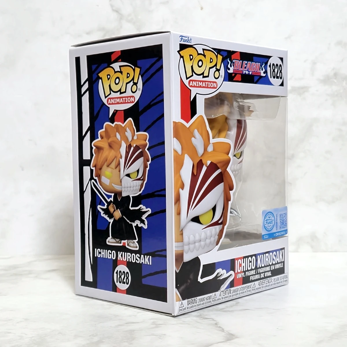 Bleach Anime Figure Ichigo Kurosaki (Half Mask)1828 Funko Pop 4.5inch Vinyl Figures Collectible Limited Edition Model Toy Gift
Bleach Anime Figure Ichigo Kurosaki (Half Mask)1828 Funko Pop 4.5inch Vinyl Figures Collectible Limited Edition Model Toy Gift