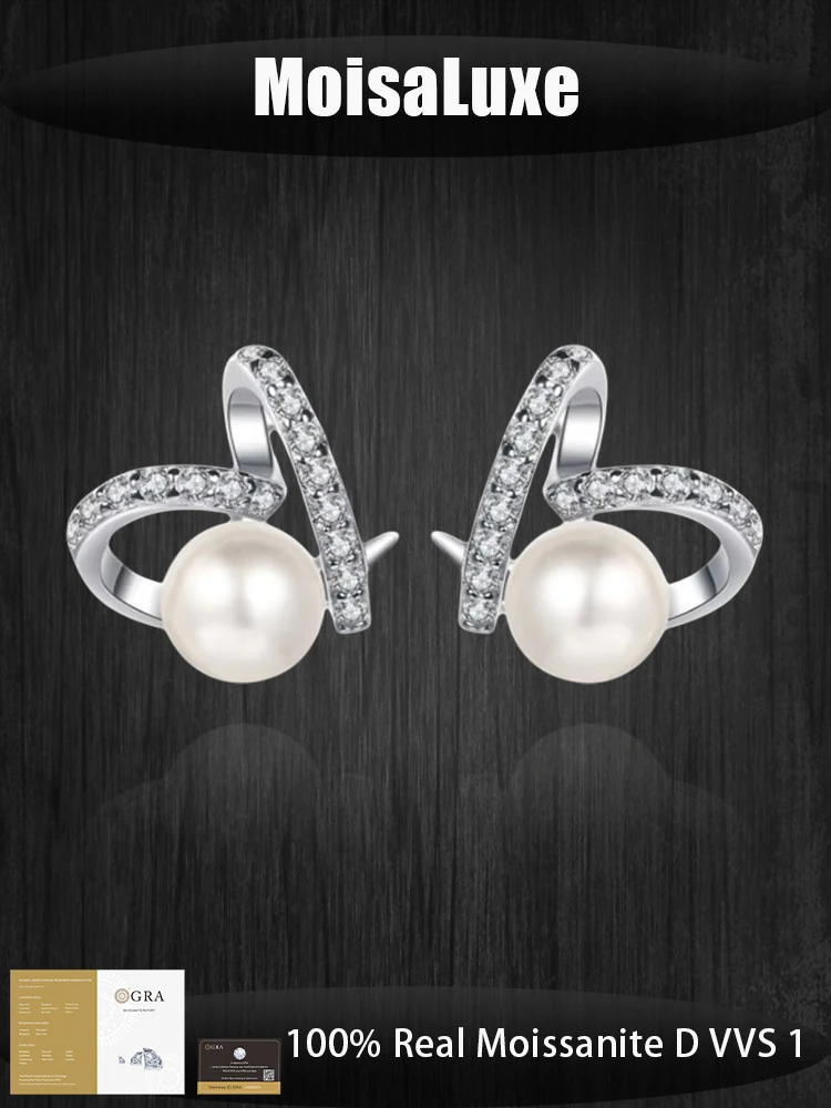 MoisaLuxe Official Store 925 sterling silver Heart-Shaped Pearl Moissanite Light luxury Earrings is suitable for daily wear
MoisaLuxe Official Store 925 sterling silver Heart-Shaped Pearl Moissanite Light luxury Earrings is suitable for daily wear
