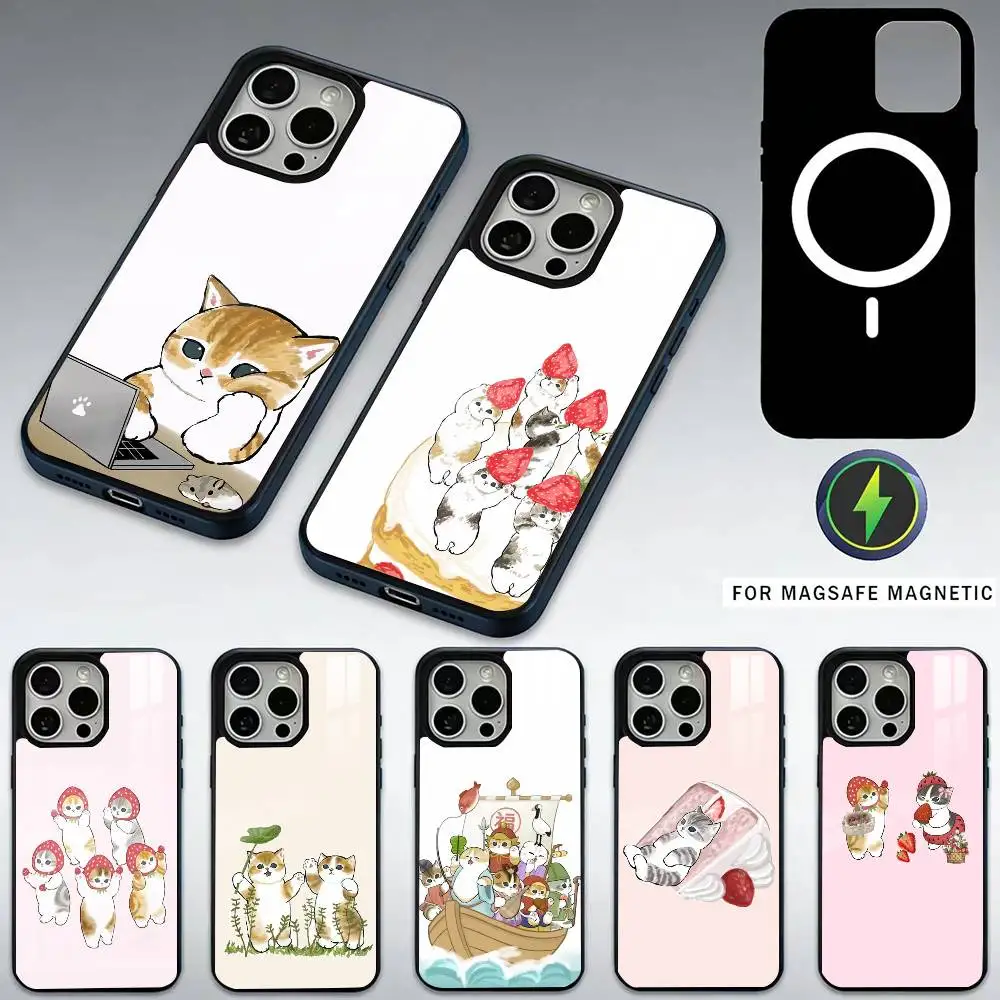 Cute M-Mofusands Cat Phone Case For iPhone17,16,15,14,13,12,11 Plus,Pro Max Magnetic For Magsafe Wireless Charging
Cute M-Mofusands Cat Phone Case For iPhone17,16,15,14,13,12,11 Plus,Pro Max Magnetic For Magsafe Wireless Charging