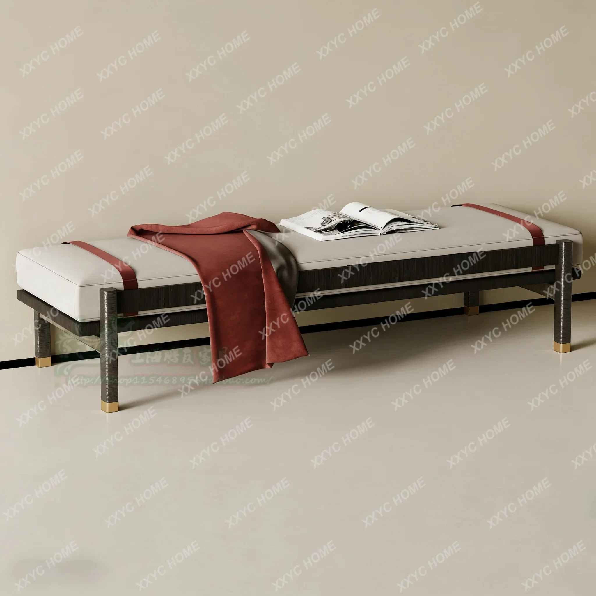 L New Chinese style solid wood bedroom bedside stool living room sofa bench leather shoe changing stool
L New Chinese style solid wood bedroom bedside stool living room sofa bench leather shoe changing stool