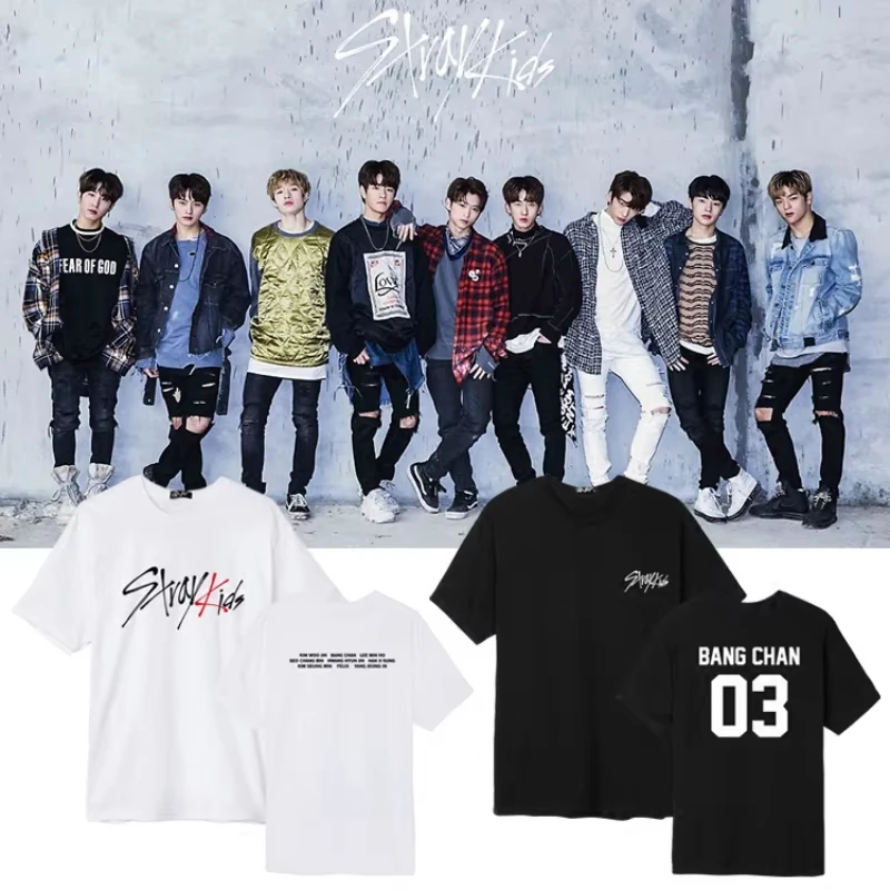 2025 Trend Kpop Stray T Shirt Women Cotton T-shirt graphic t shirts shirts for women women clothes gothic harajuku Tee Gothic
2025 Trend Kpop Stray T Shirt Women Cotton T-shirt graphic t shirts shirts for women women clothes gothic harajuku Tee Gothic