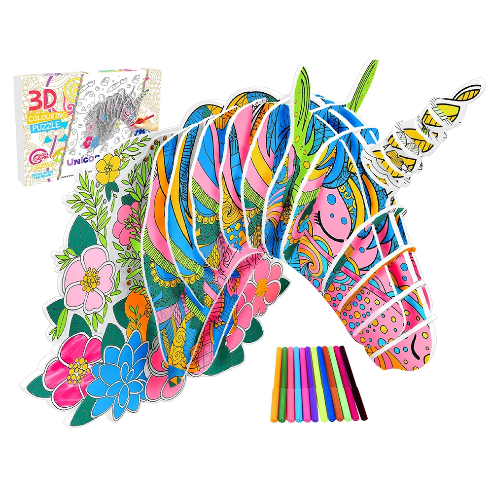 Party Holiday DIY Decorations Creative 3D Coloring Puzzle Painting Craft Birthday Gift for Kids Boy Girl Ages 3 4 5 6 7 8 9 10
Party Holiday DIY Decorations Creative 3D Coloring Puzzle Painting Craft Birthday Gift for Kids Boy Girl Ages 3 4 5 6 7 8 9 10