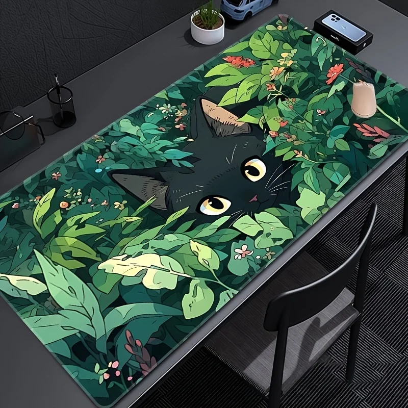 Коврик для мыши Black Cat в траве, противоскользящий резиновый игровой коврик, прочный коврик для стола, прошитые края, подходит для домашнего офиса и игр
Коврик для мыши Black Cat в траве, противоскользящий резиновый игровой коврик, прочный коврик для стола, прошитые края, подходит для домашнего офиса и игр