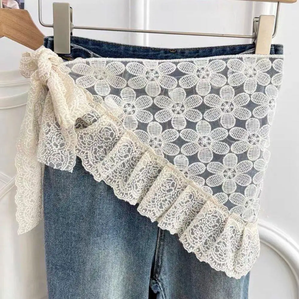Korean Triangle Headscarf Lace Flower Summer Women Girls Ins Sweet Cute Head Scarf Retro Lace Bandana Headband Hair Accessories
Korean Triangle Headscarf Lace Flower Summer Women Girls Ins Sweet Cute Head Scarf Retro Lace Bandana Headband Hair Accessories