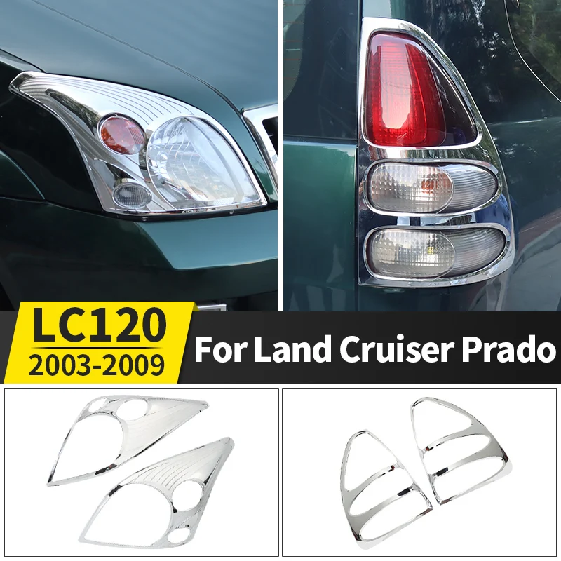 2003-2009 For Land Cruiser Prado 120 Front and Rear Large Lampshade Modified Lc120 Fog Lamp Decoration Frame Accessories
2003-2009 For Land Cruiser Prado 120 Front and Rear Large Lampshade Modified Lc120 Fog Lamp Decoration Frame Accessories