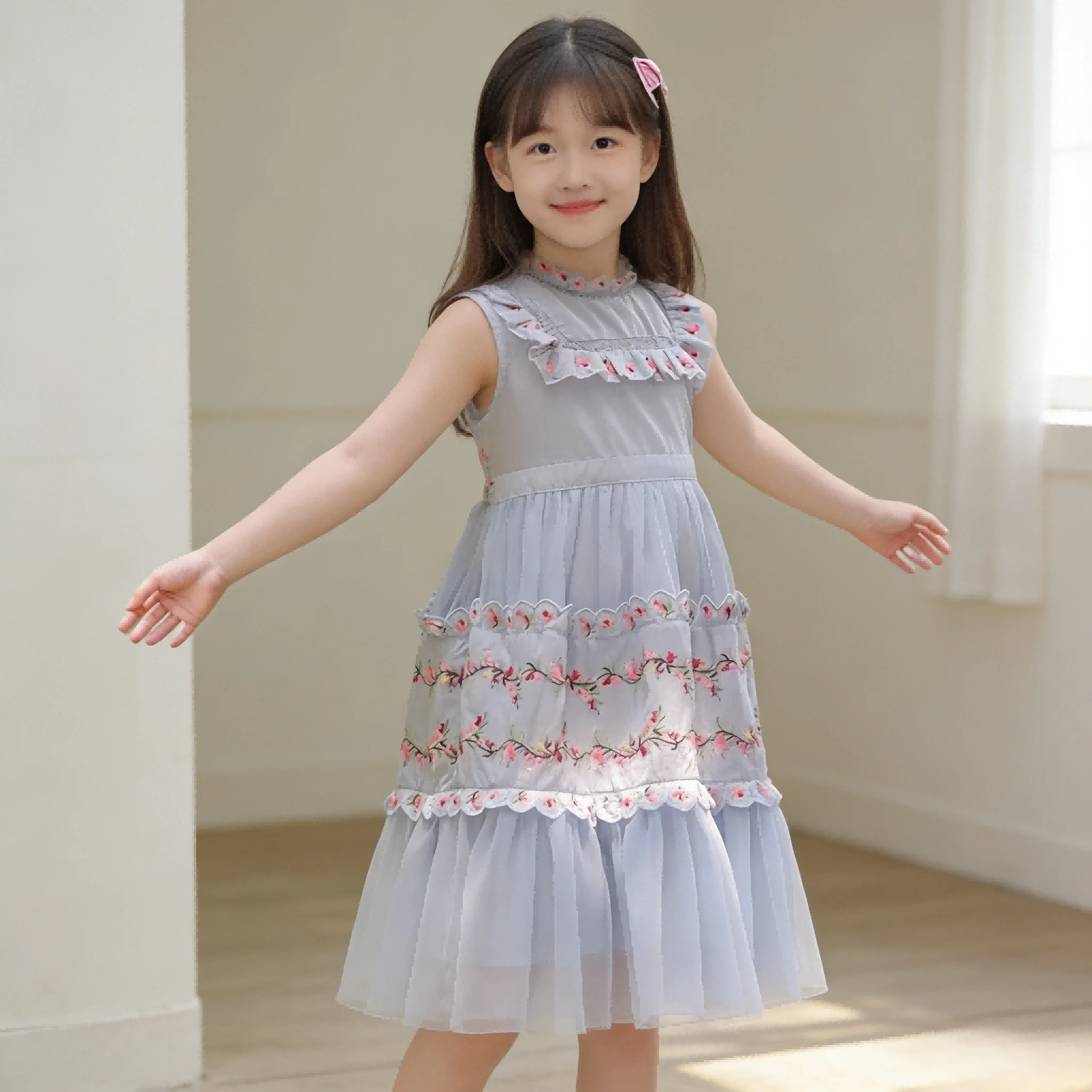 2025 Blue Floral Princess Gown Kids New Summer End Fashion Elegant Outfit Dress Puffy Tulle Embroidery Royal High
2025 Blue Floral Princess Gown Kids New Summer End Fashion Elegant Outfit Dress Puffy Tulle Embroidery Royal High