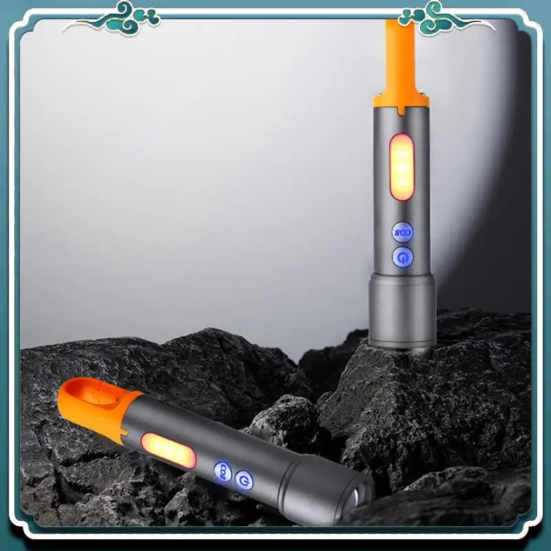 Reliable USB Rechargeable Flashlight Zoomable LED Flashlight With COB Side Light Floodlight Torch For Outdoor Easy Install Easy
Reliable USB Rechargeable Flashlight Zoomable LED Flashlight With COB Side Light Floodlight Torch For Outdoor Easy Install Easy