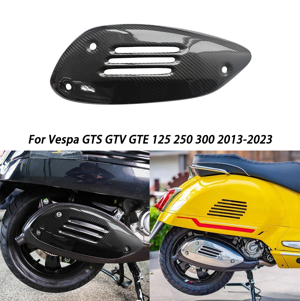 Motorcycle Exhaust Pipe Heat Shield-Anti-Scorch Carbon Fiber Cover Insulation Plate Fit for Vespa GTS GTV GTE 125 250 300
Motorcycle Exhaust Pipe Heat Shield-Anti-Scorch Carbon Fiber Cover Insulation Plate Fit for Vespa GTS GTV GTE 125 250 300