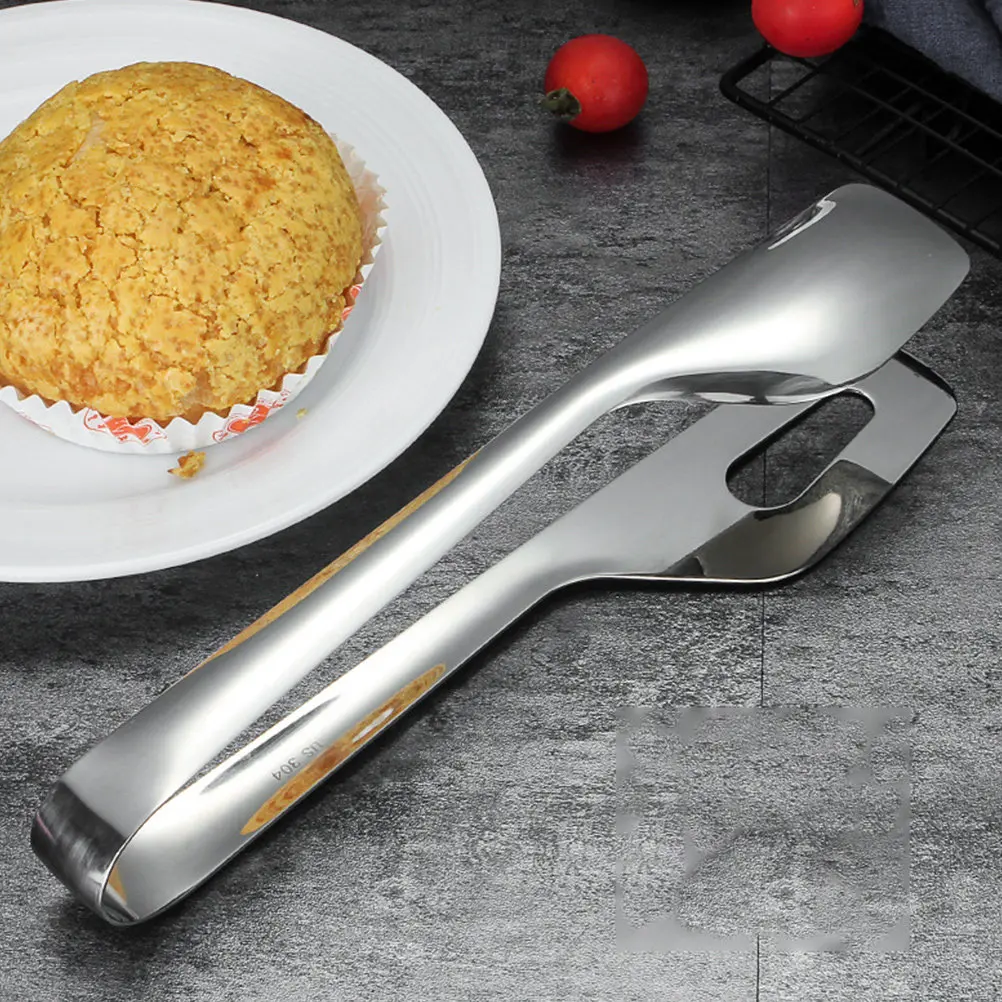 304 Stainless Steel Food Tongs Ergonomic Long Handle For Bbq Grilling Kitchen Party Restaurant Family Gathering Multi-Function
304 Stainless Steel Food Tongs Ergonomic Long Handle For Bbq Grilling Kitchen Party Restaurant Family Gathering Multi-Function