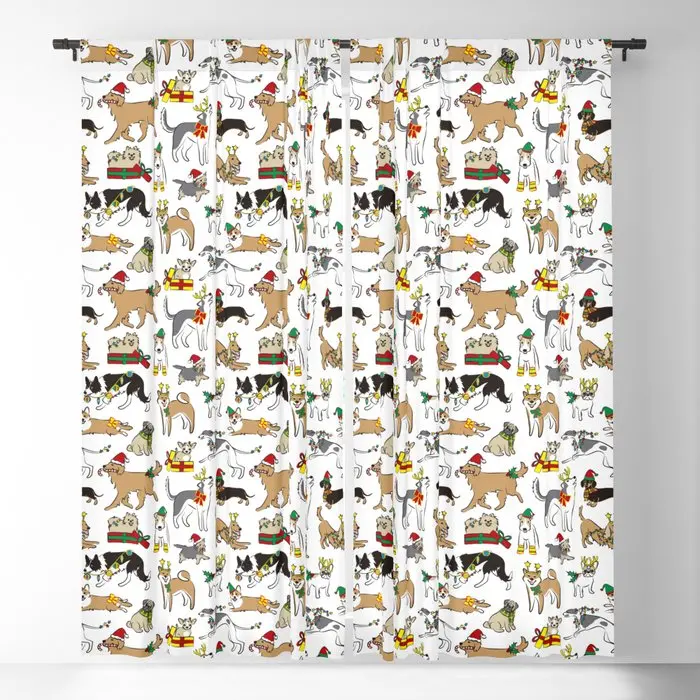 Christmas Dogs Blackout Curtains 3D Print Window Curtains For Bedroom Living Room Decor Window Treatments
Christmas Dogs Blackout Curtains 3D Print Window Curtains For Bedroom Living Room Decor Window Treatments