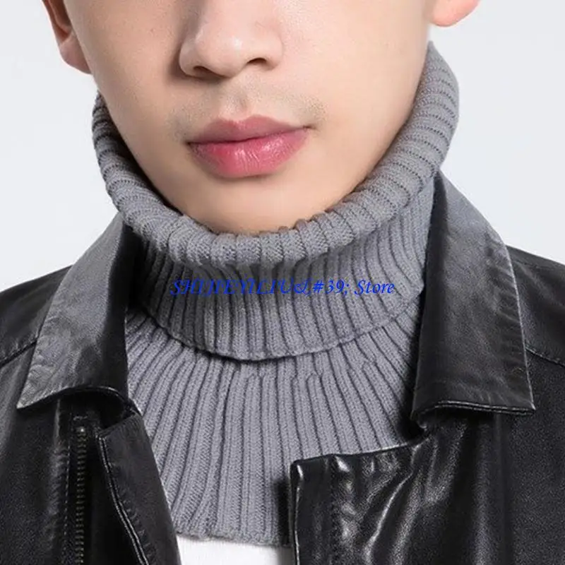 E21F Knitted Fake Collar Scarf Elastic Detachable Turtleneck Collar Winter Neck Wrap
E21F Knitted Fake Collar Scarf Elastic Detachable Turtleneck Collar Winter Neck Wrap