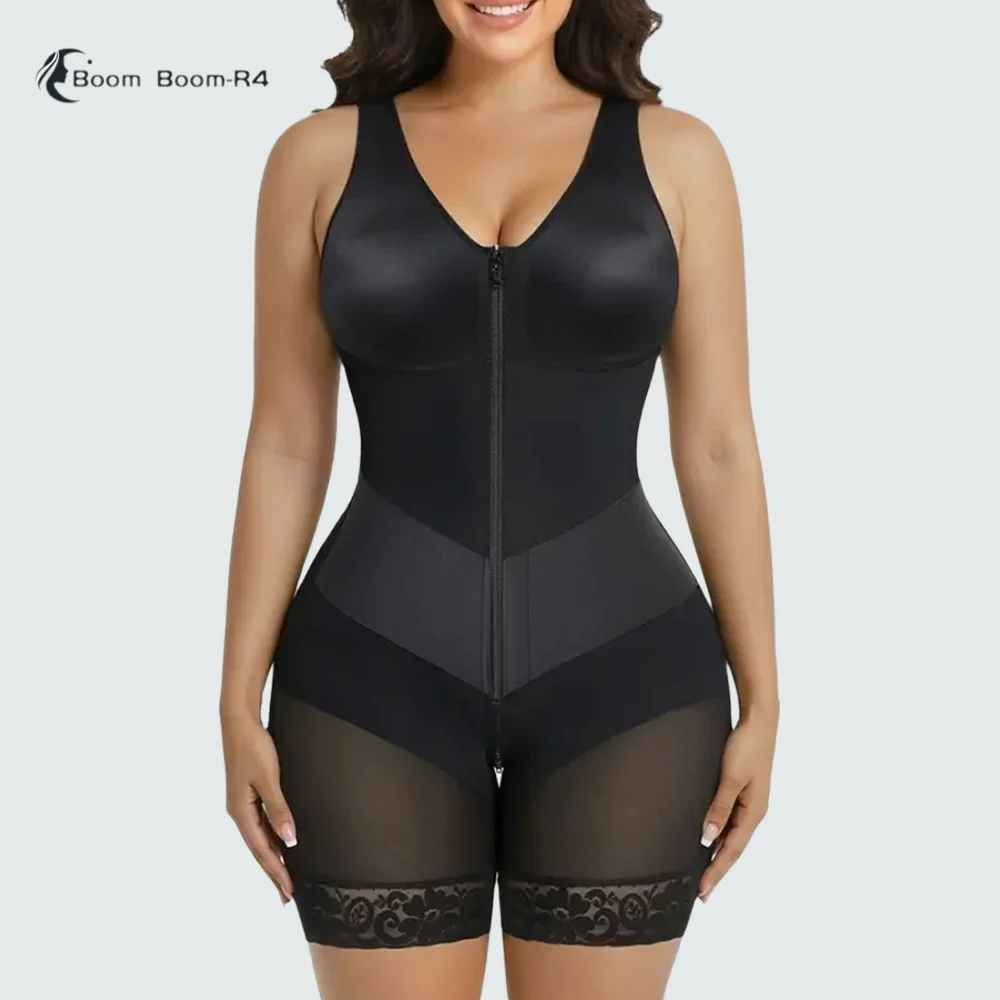 Fajas Colombianas Post Surgery Compression Garment - Tummy Control Butt Lifter Full Body Shaper High Waist Shapewear with Zipper
Fajas Colombianas Post Surgery Compression Garment - Tummy Control Butt Lifter Full Body Shaper High Waist Shapewear with Zipper