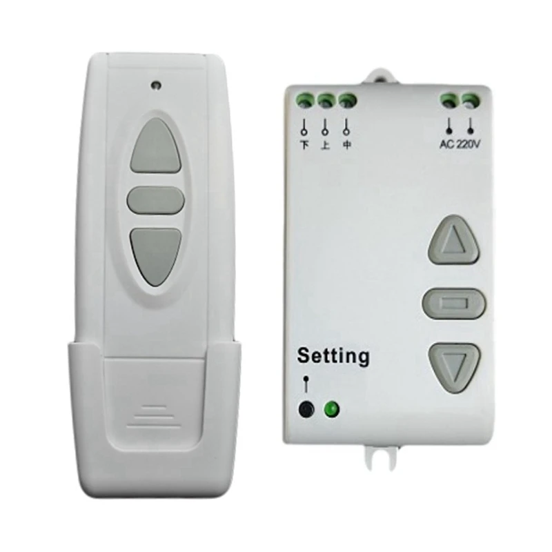 2025 New-2X AC220V Motor Remote Switch Controller Projection Screen Motor Wireless Switch 433Mhz UP Down Stop Forwards Reverse
2025 New-2X AC220V Motor Remote Switch Controller Projection Screen Motor Wireless Switch 433Mhz UP Down Stop Forwards Reverse