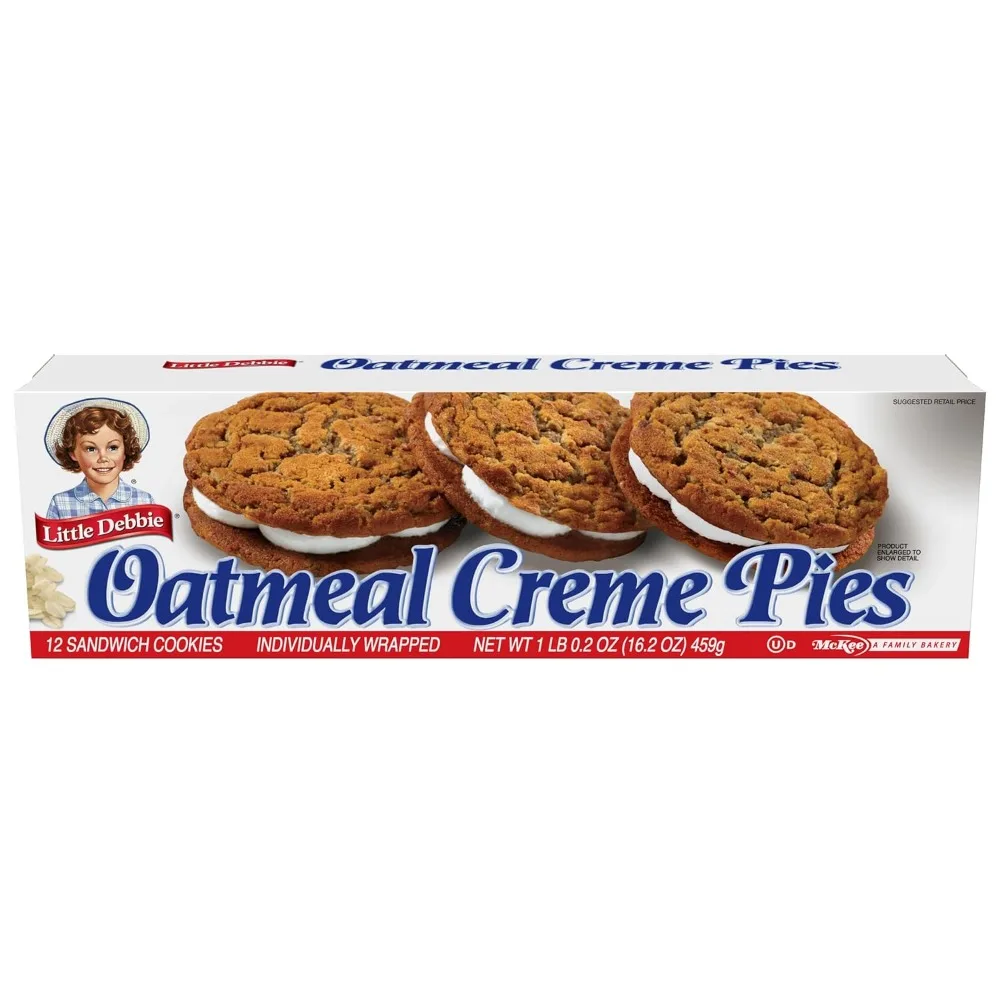 Печенье-сэндвичи Oatmeal Creme Pies, 12 штук в индивидуальной упаковке, 16.2 унции, доставка по США
Печенье-сэндвичи Oatmeal Creme Pies, 12 штук в индивидуальной упаковке, 16.2 унции, доставка по США